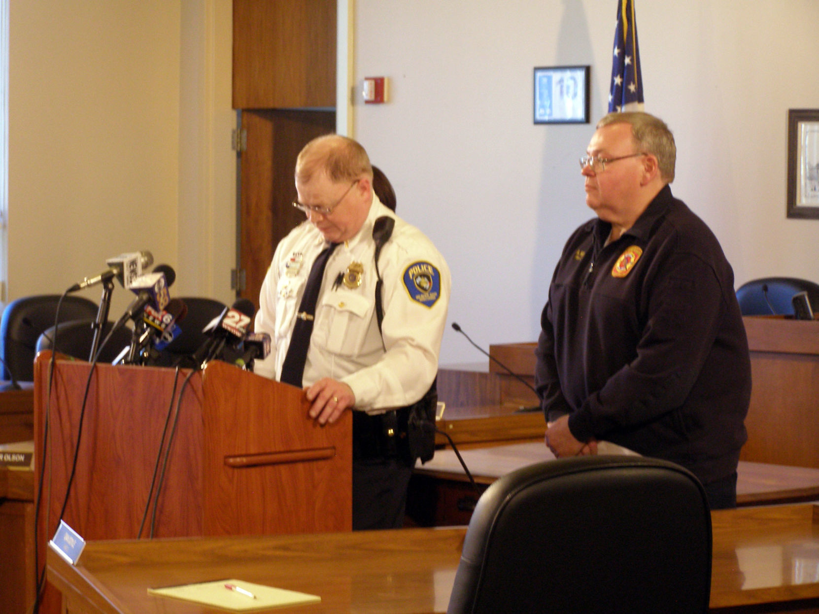 Investigation photos from 109 Knaup Drive explosion